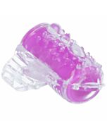 Casual ring tongue vibrating purple