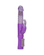Thrusting rabbit vibrator - purple