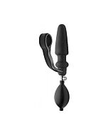 Exxpander inflatable plug with cock ring