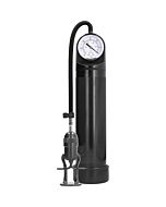 Deluxe pump with advanced psi gauge - black