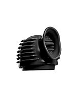 Thunder-gasm 3 in 1 silicone wand attachment - black