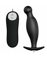 Pretty love bottom - silicone anal plug extra stimulation 12 speeds remote control