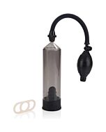 Precision pump with erection enhancer