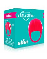 Treasure utha silicone cockring pink