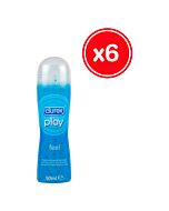 Durex play feel 50 ml x 6 uds