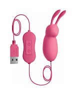 Omg cute vibrating bullet light pink