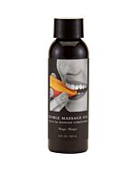 Earthly body mango edible massage oil - 60 ml