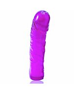 Super excitement realistic dildo purple 16.3cm