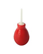 Enema bulb - red