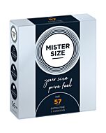Mister size 57 (3 pack) - natural 57 cm