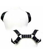 Leather body holster harness