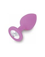 Jewellery purple silicone diamond