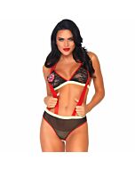 Leg avenue roleplay flirty fire fighter one size