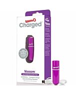 Rechargeable Purple Vooom Vibrator