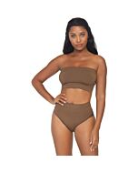 Opaque microfiber set - caramel