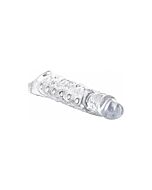 3 inch clear extender sleeve - transparent