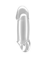 No.37 - stretchy thick penis extension - translucent