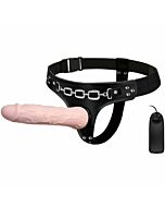 Ultra passionate harness jessica strap on 18.5 cm