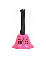 Ring for a hug - large bell - pink