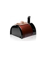 Saddle deluxe riding sex machine with dual attachments - black