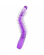 Flexi vibe sensual spine bendable vibrating purple 23.5 cm