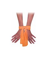 Neon nylon love ties orange