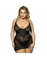 Subblime queen plus floral motifs chemise