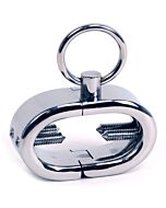 Metalhard ovard kalis teeth testicle bracelet