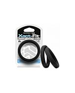 23 xact-fit cockring 2-pack - black