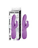 Vibes of new york - contoured rabbit massager - purple