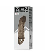 Baile silicone penis sleeve with ball straps 13.5 cm
