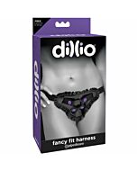 Dillio fancy fit harness purple