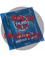Skins condom natural bag 500