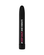 #keepcalmandvibrate - black vibrator
