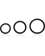 Silicone support rings black