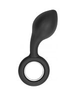 Sono - no. 63 dildo with metal ring - black
