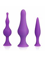 Spirit training anal plugs purple