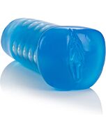 Blue vagina masturbator
