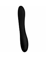 7x flexible silicone vibration - black