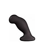 Silo gentlemans butt plug - black