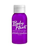 Warming massage lotion - watermelon