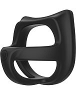 Cock jock silicone splitter black