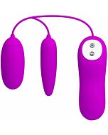 Pretty love irma double vibrating egg