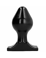All black anal plug 16x8cm