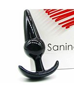 Saninex plug initiation orgasmic anal sex unisex-basic line black