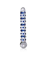 Icicles number 50 hand blown glass massager.