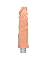 25 cm realistic vibrating dildo flesh
