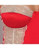 Passion loraine chemise & thong red xxl/xxxl