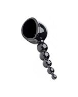 Thunder beads anal wand attachment black