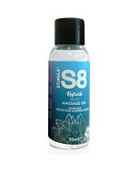 S8 massage oil french plum & egyptian cotton 50ml
